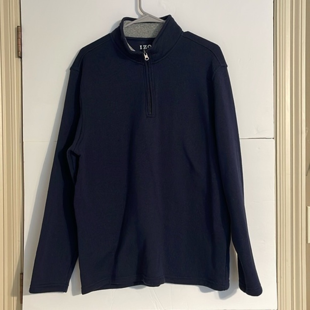 IZOD 3/4 zipper pullover men’s long sleeve. Size XL